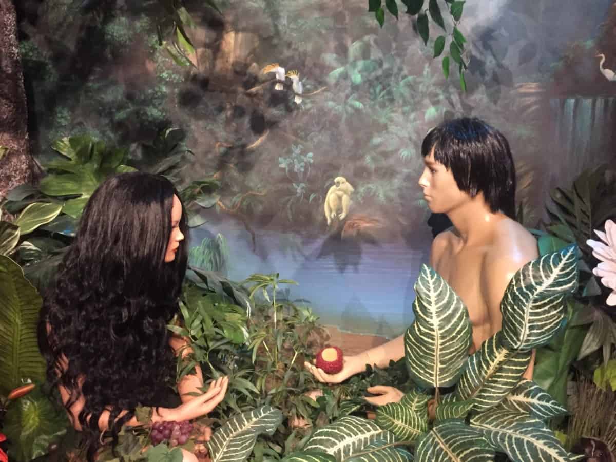 creation of adam and eve